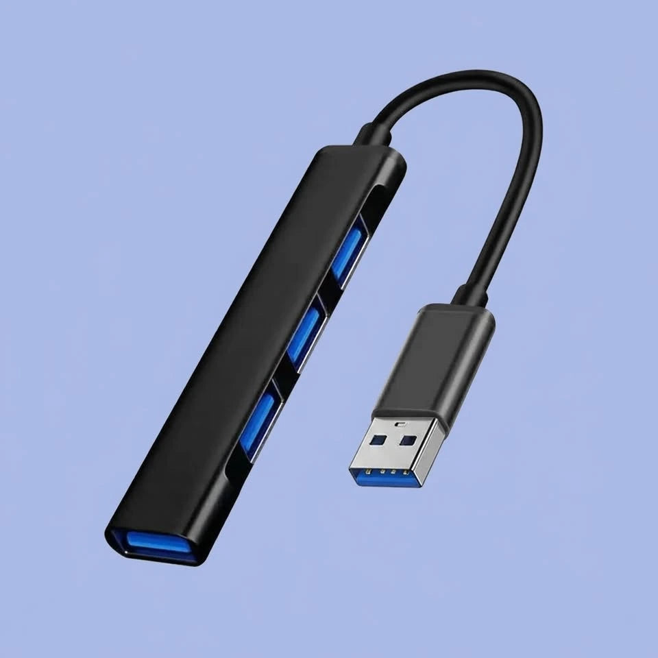 4-in-1 USB-C Hub – High-Speed Adapter for Laptop & PC