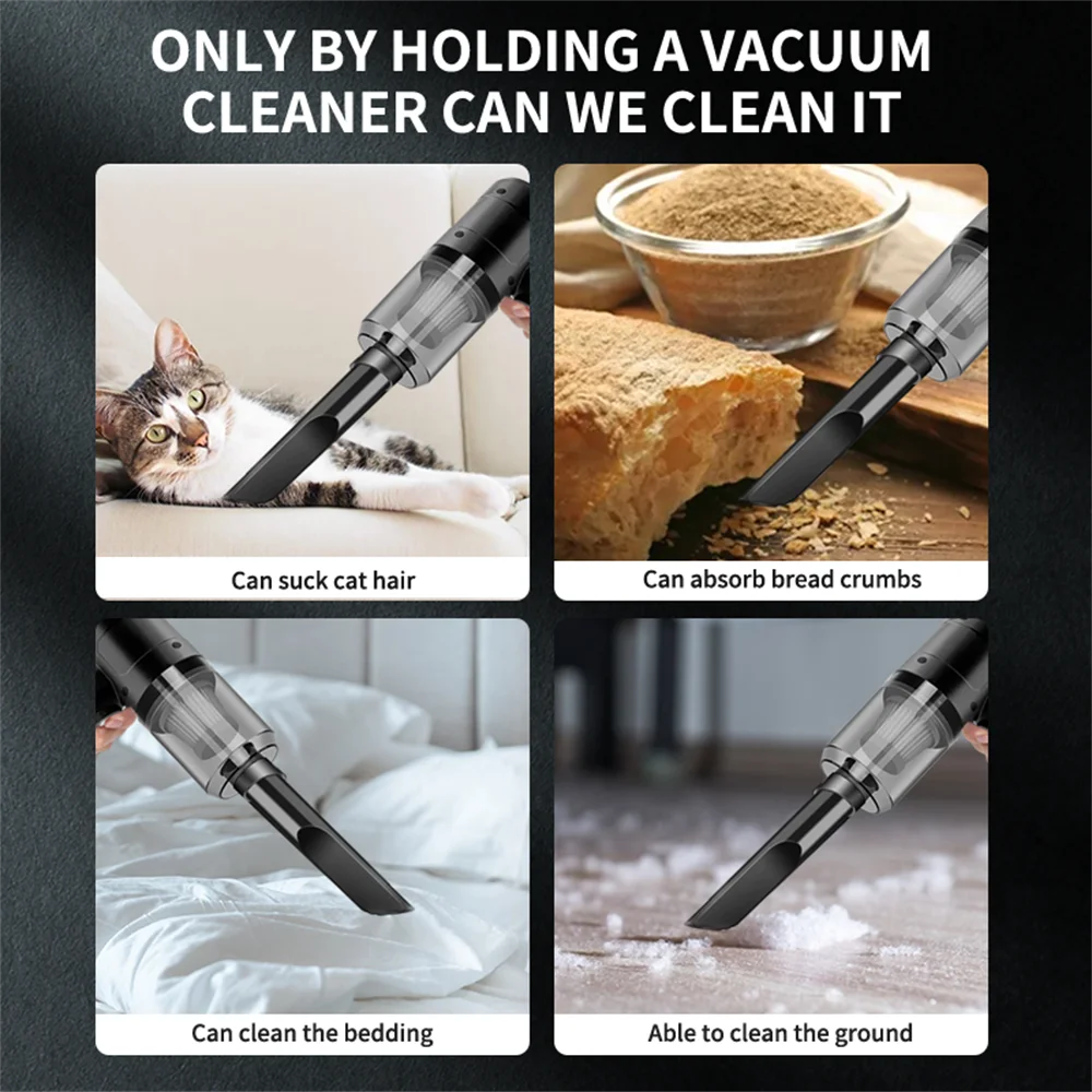 Portable Handheld Car Vacuum Cleaner