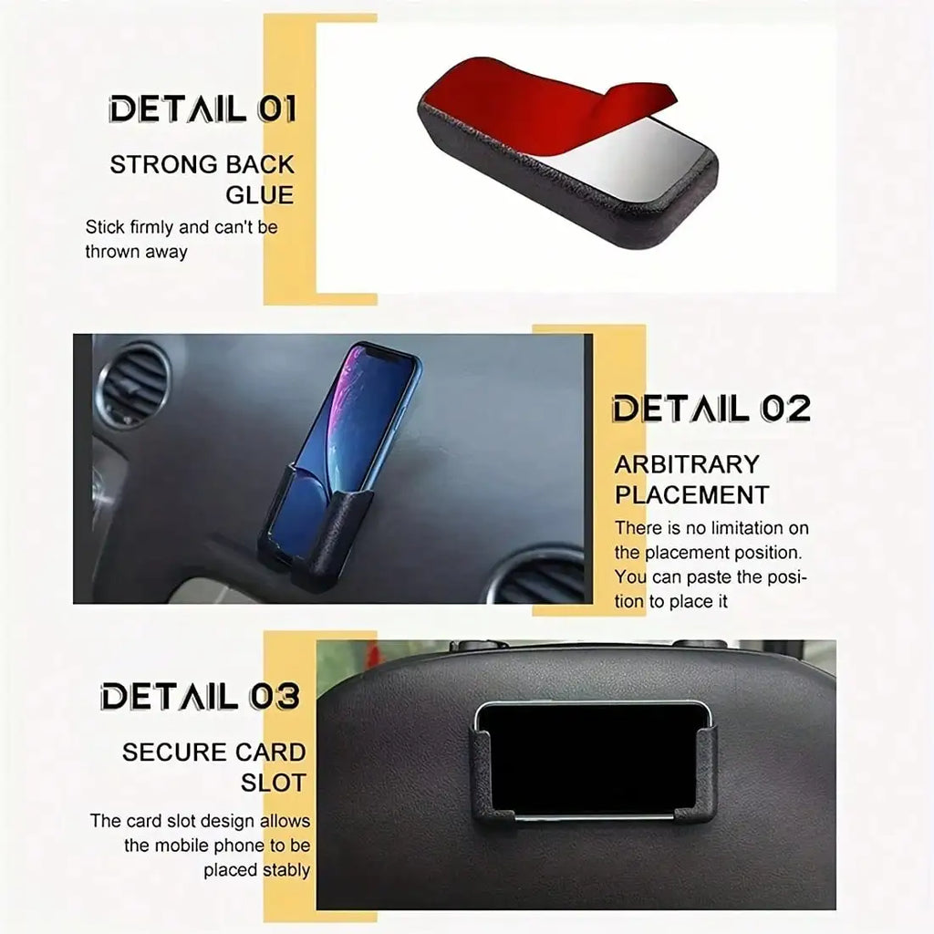 Smart Multifunctional Car Phone Holder – Compact & Portable