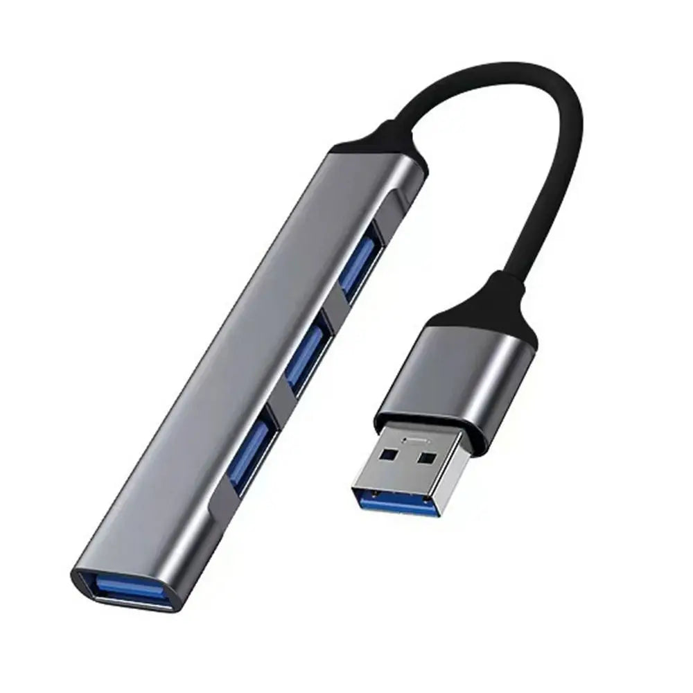 4-in-1 USB-C Hub – High-Speed Adapter for Laptop & PC