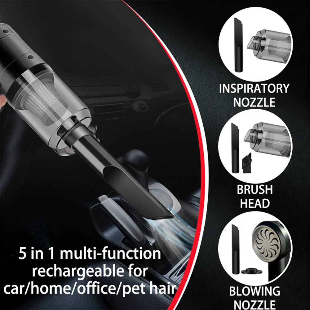 Portable Handheld Car Vacuum Cleaner
