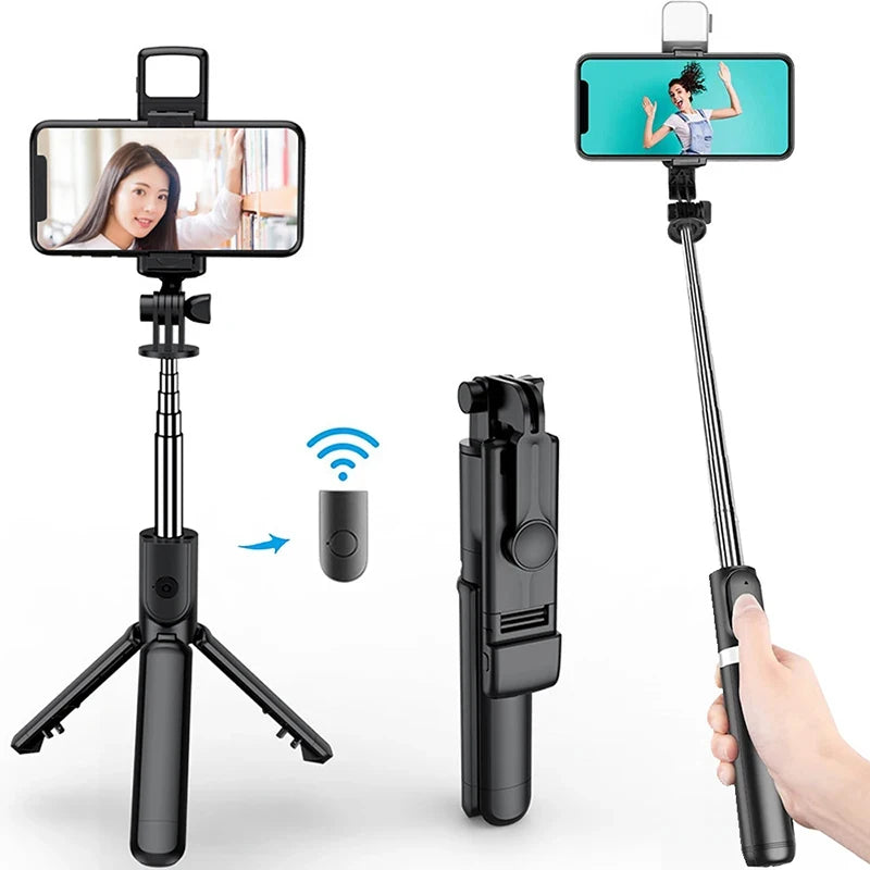 Bluetooth Selfie Stick Tripod with Remote
