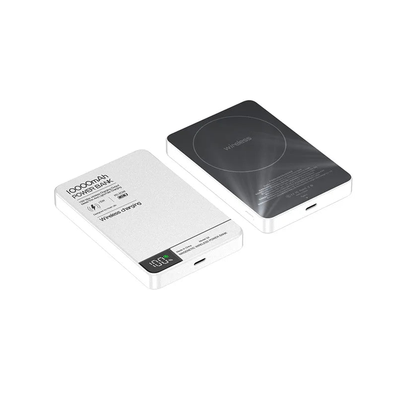 10,000mAh Magnetic Power Bank – Fast Charging & Wireless
