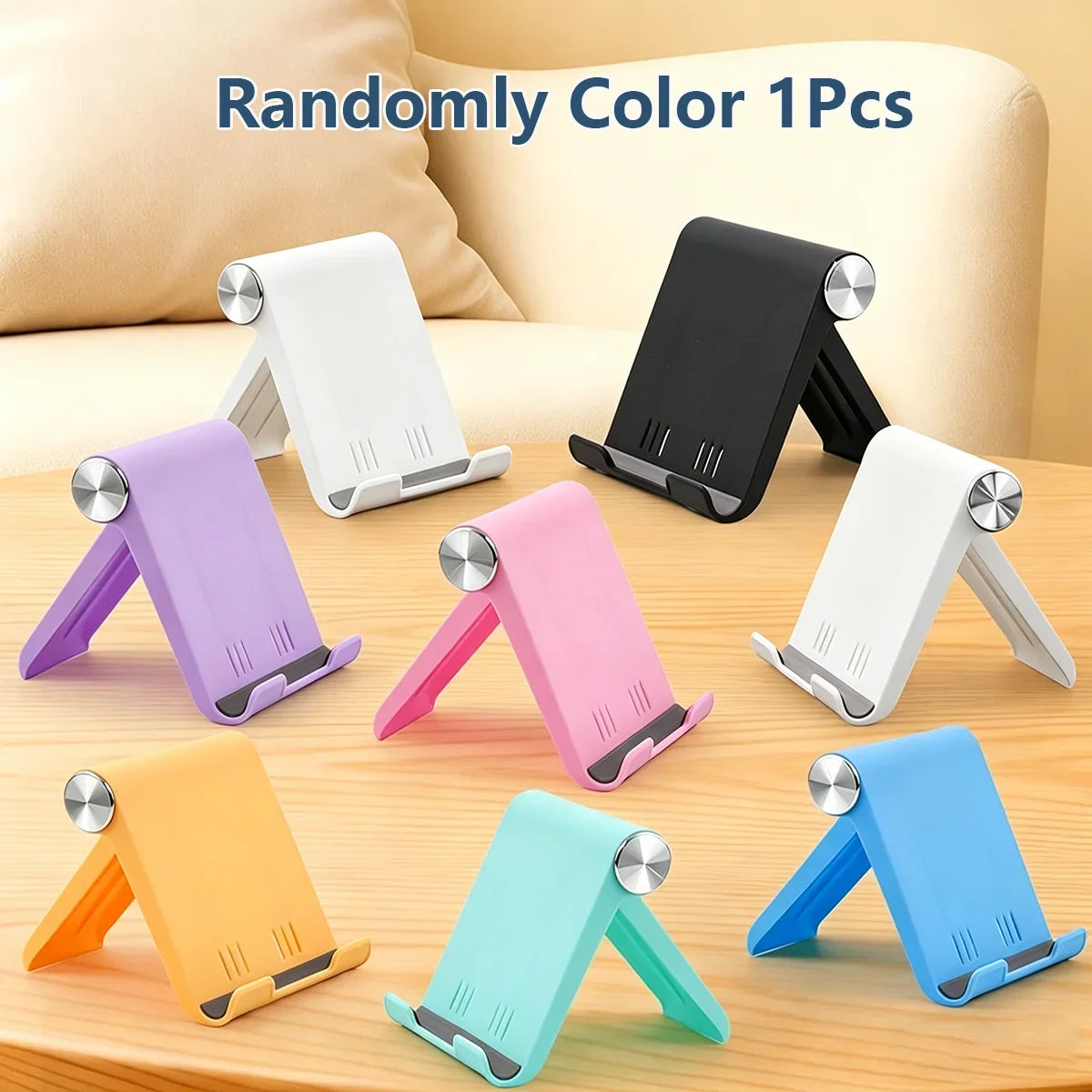 Adjustable Foldable Phone Stand – Portable Desktop Holder