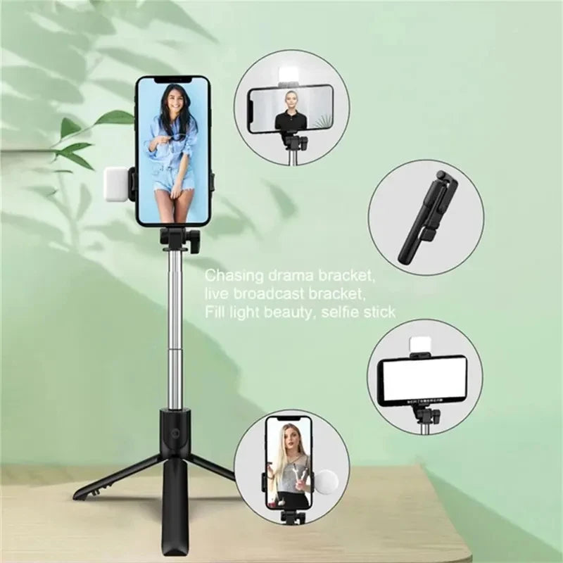 Bluetooth Selfie Stick Tripod with Remote