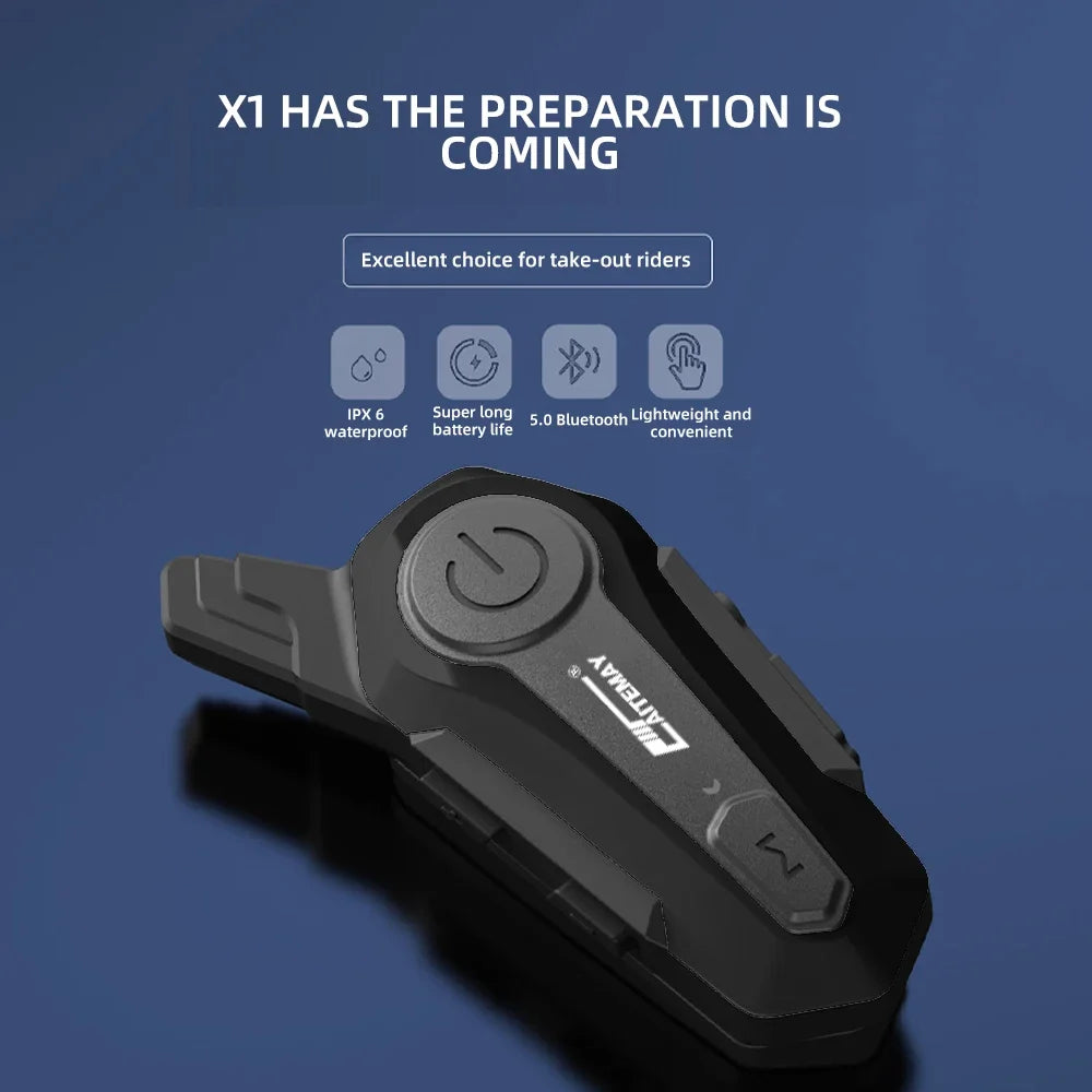 X1 Plus Bluetooth Helmet Intercom