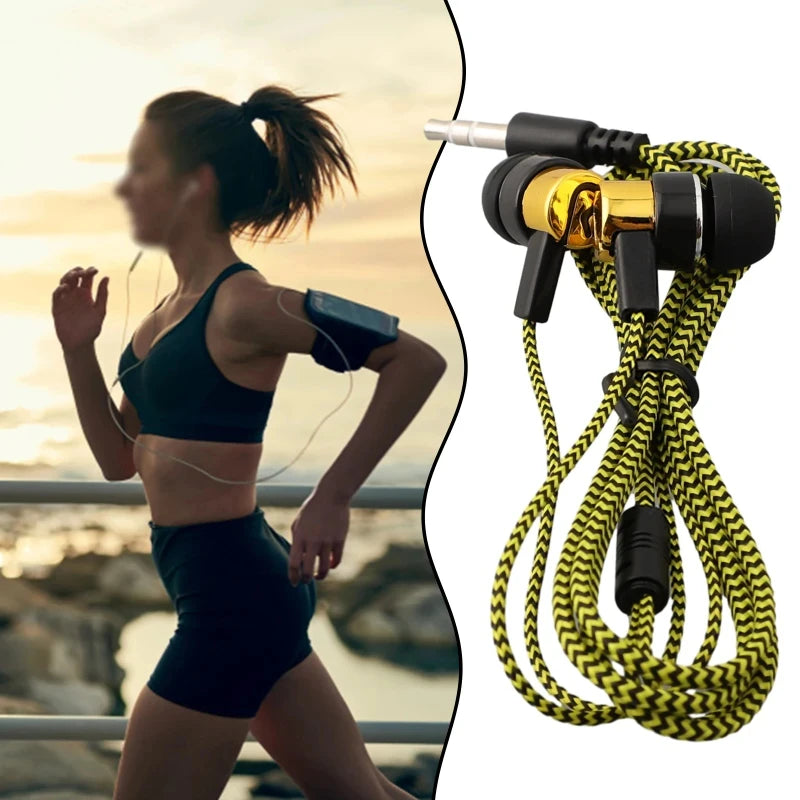 Wired In-Ear Earbuds – 3.5mm Stereo Headphones