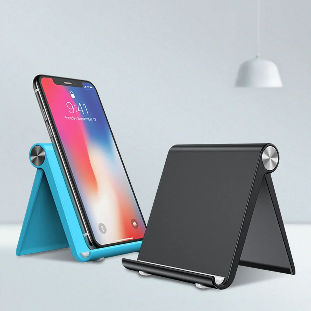 Adjustable Foldable Phone Stand – Portable Desktop Holder