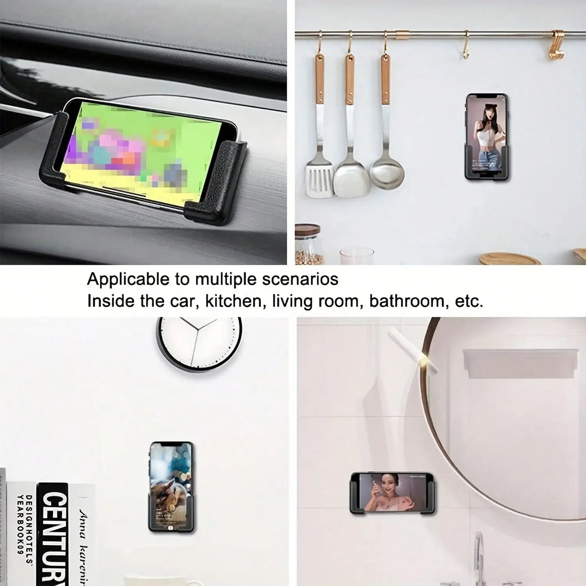 Smart Multifunctional Car Phone Holder – Compact & Portable