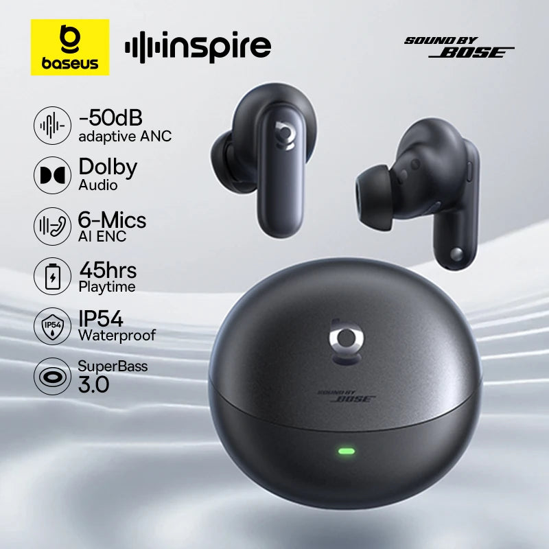 Adaptive Noise Cancelling Wireless Earbuds – Clear Calls & Immersive Sound