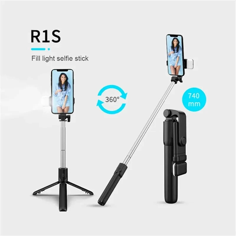 Bluetooth Selfie Stick Tripod with Remote