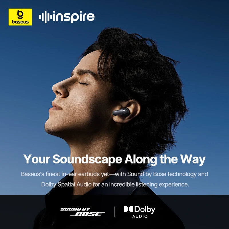 Adaptive Noise Cancelling Wireless Earbuds – Clear Calls & Immersive Sound