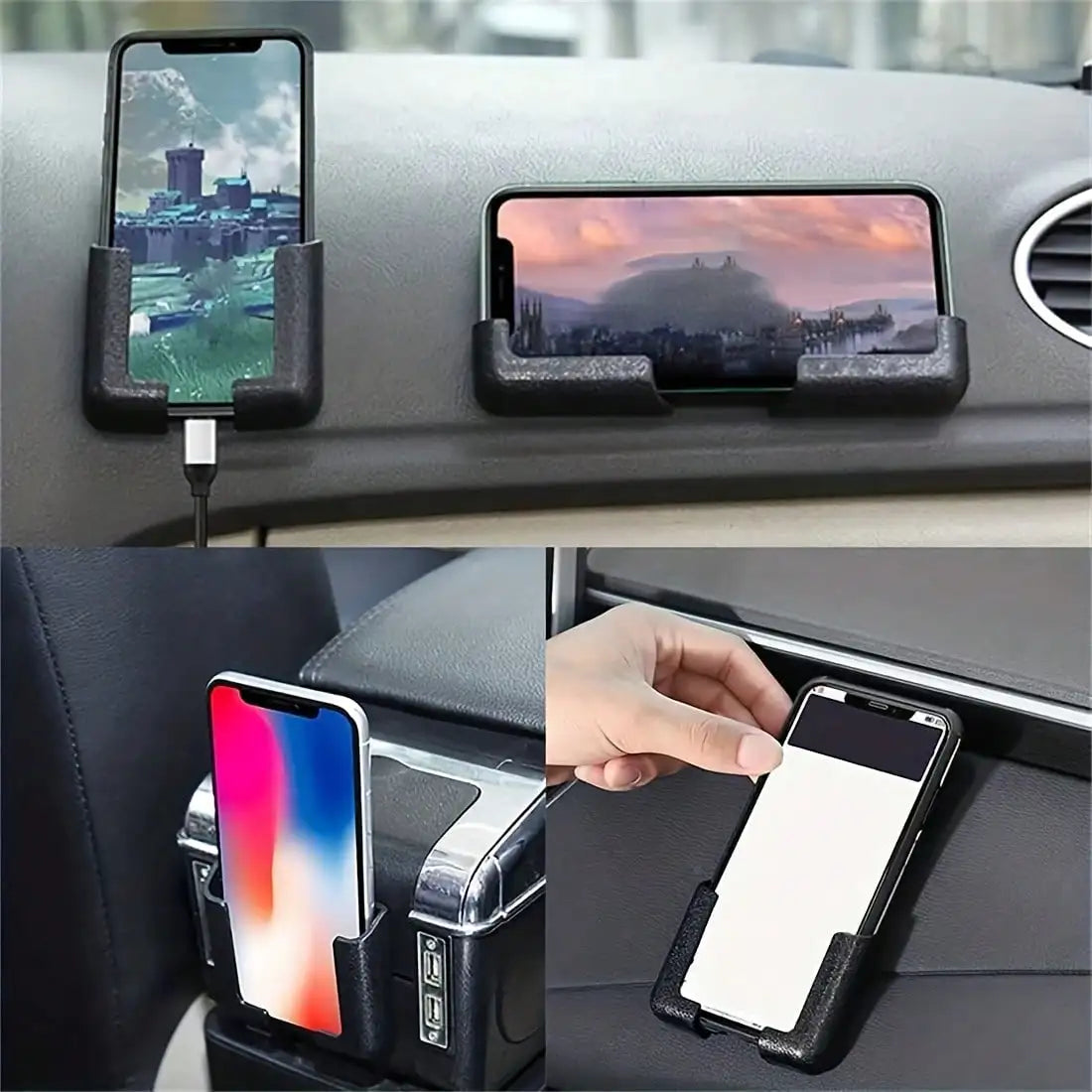 Smart Multifunctional Car Phone Holder – Compact & Portable