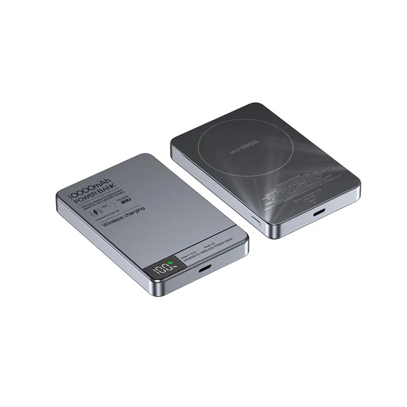 10,000mAh Magnetic Power Bank – Fast Charging & Wireless