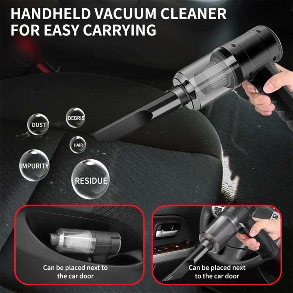 Portable Handheld Car Vacuum Cleaner
