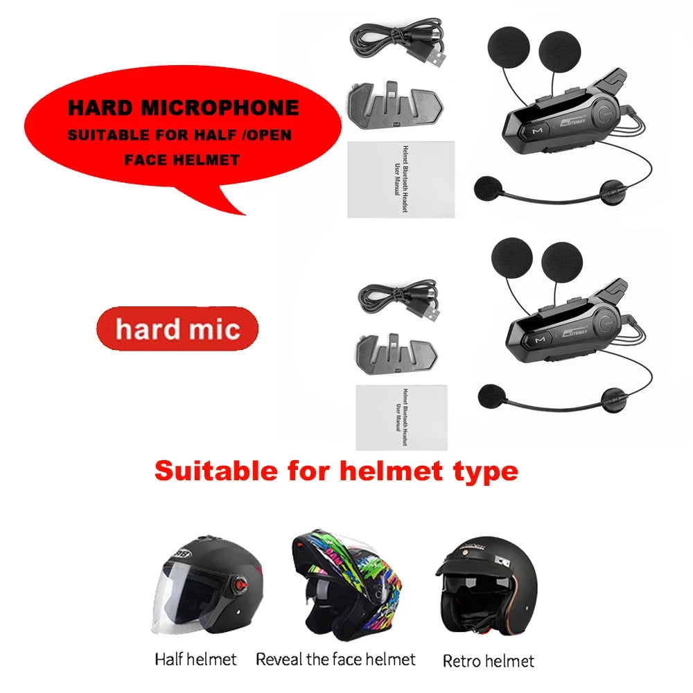 X1 Plus Bluetooth Helmet Intercom