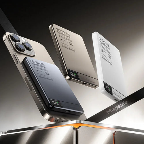 10,000mAh Magnetic Power Bank – Fast Charging & Wireless
