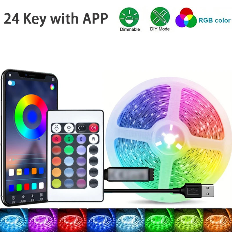 USB LED TV Backlight Strip Lights