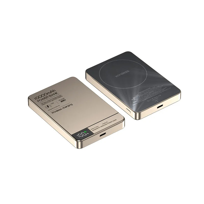 10,000mAh Magnetic Power Bank – Fast Charging & Wireless
