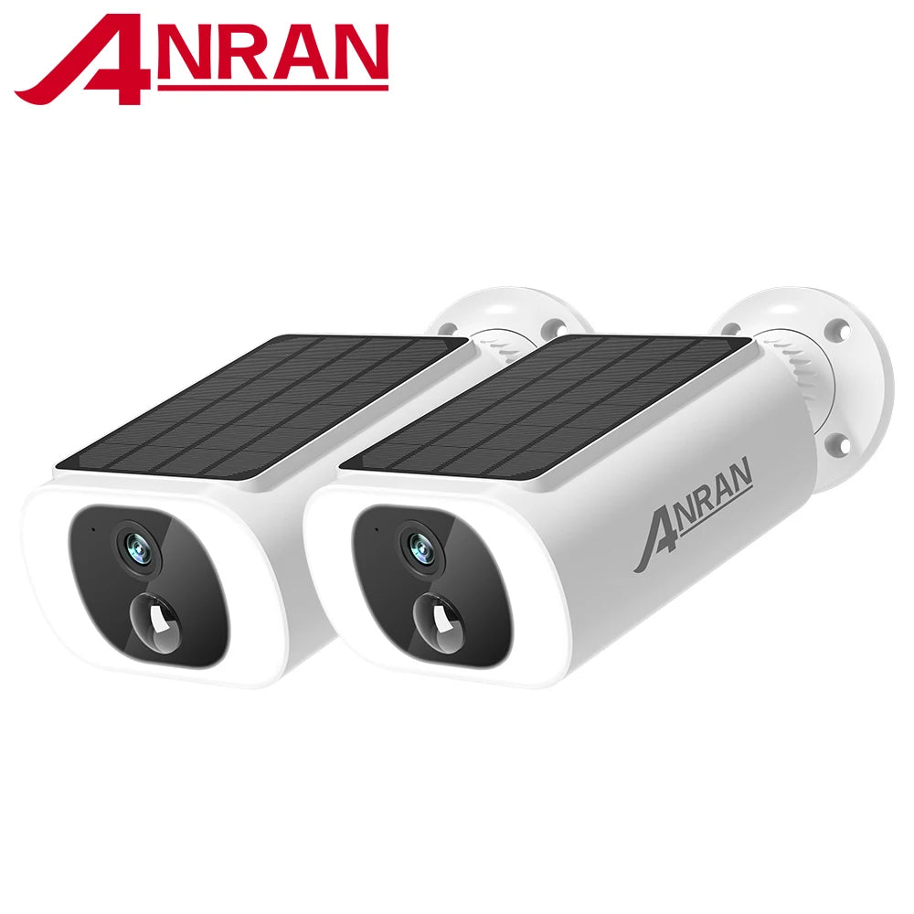 ANRAN 3MP WiFi Solar Security Camera