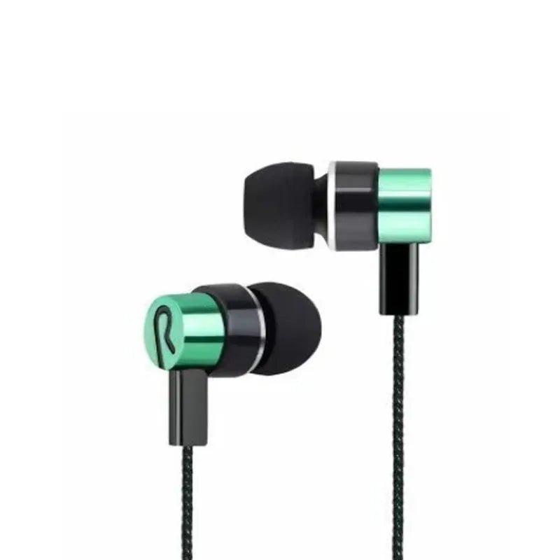 Wired In-Ear Earbuds – 3.5mm Stereo Headphones