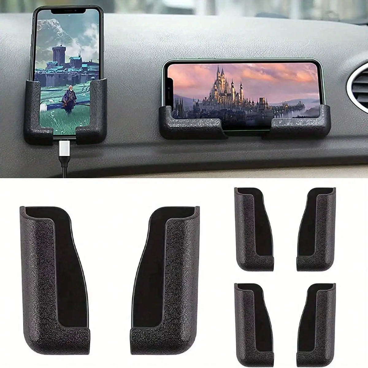 Smart Multifunctional Car Phone Holder – Compact & Portable